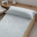 Verstelbaar onderlaken Kids&Cotton Xalo Blauw Bed van 105