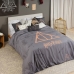 Copripiumino Harry Potter Deathly Hallows Multicolore 175 Fili 200 x 200 cm Piazza e mezza