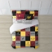 Κάλυψη παπλώματος Harry Potter Hogwarts Πολύχρωμο 175 Νήματα 220 x 220 cm Kρεβάτι 135/140