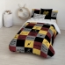 Κάλυψη παπλώματος Harry Potter Hogwarts Πολύχρωμο 175 Νήματα 220 x 220 cm Kρεβάτι 135/140