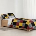 Housse de Couette Harry Potter Hogwarts Multicouleur 175 Fils 180 x 220 cm Lit 1 persone