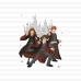 Capa nórdica Harry Potter Team 140 x 200 cm Solteiro