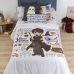 Funda Nórdica Harry Potter I love magic Multicolor 175 Hilos 180 x 220 cm Cama de 105