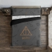 Capa nórdica Harry Potter Deathly Hallows Multicolor 180 x 220 cm Solteiro