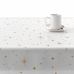 Nappe enduite antitache Belum Christmas Blanc Doré 100 x 140 cm