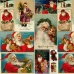 Fläckresistent bordsduk i harts Belum Vintage Christmas 140 x 140 cm