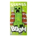 Strandbadetuch Minecraft grün 100 % polyester 70 x 140 cm