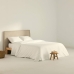 Housse de Couette SG Hogar Blanc 300 Fils 200 x 200 cm