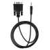 Audio Jack (3,5 mm) kabelis Startech 9M351M-RS232-CABLE