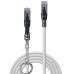 FTP категория 6 твърд мрежови кабел LINDY 47600 Сив 30 cm 1 броя