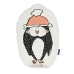 Almofada HappyFriday Moshi Moshi Multicolor Pinguim 40 x 30 cm
