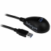 Cablu USB Startech USB3SEXT5DKB Negru 1,5 m (1 Unități)