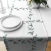 Chemin de Table Belum terciopelo White Christmas 1 Multicouleur Noël