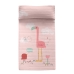 Couvre-lit HappyFriday Moshi Moshi Multicouleur 180 x 260 cm Flamant rose