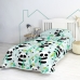 Steppdecke HappyFriday Moshi Moshi Blau 200 x 260 cm Pandaknochen