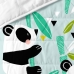 Couvre-lit HappyFriday Moshi Moshi Bleu 200 x 260 cm Ours Panda