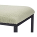 Panca Verde Metallo Stoffa 81 x 42 x 38 cm