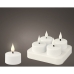 LED Candle Lumineo 485346 White Rechargeable Inside (4 Units)