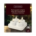 LED Candle Lumineo 485346 White Rechargeable Inside (4 Units)