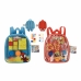 Set pentru Lucru Manual Spidey Albastru Matrițe pentru plastilină Plastilină Rucsac