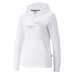 Sudadera con Capucha Mujer Puma Metallics Spark Blanco