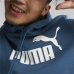 Tröja med huva Herr Puma Big Logo Blå