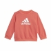 Ensemble de Sport pour Bébé Adidas Badge of Sport French Terry Corail