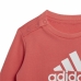 Sportstøj til Baby Adidas Badge of Sport French Terry Koral