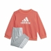 Sportstøj til Baby Adidas Badge of Sport French Terry Koral