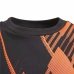Koszulka z krótkim rękawem dla dzieci Adidas Czarny