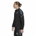 Férfi Sport kabát Adidas All Black Rugby Prime Fekete