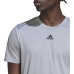 Tricou cu Mânecă Scurtă Bărbați Adidas Hiit Gri