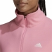 Ženska majica dugih rukava Adidas Own the Run 1/2 Zip Roza