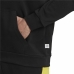 Moški Pulover s Kapuco Adidas Embroidered Badge Črna