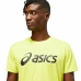 Koszulka z krótkim rękawem Męska Asics Core Żółty