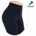 Sport leggins til kvinder Happy Dance 2387-GS13 Lige ben Sort