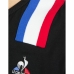 Kortærmet T-shirt til Mænd Le coq sportif Sort