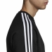 Herensweater zonder Capuchon Adidas 3 stripes Zwart