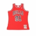 Basketballstrøje Mitchell & Ness Chicago Bull Dennis Rodman Rød