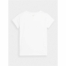 Child's Short Sleeve T-Shirt 4F JTSD004 White