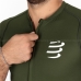 Heren-T-Shirt met Korte Mouwen Compressport Olijf