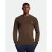 Herren Sweater ohne Kapuze Lyle & Scott V1-Crew Olive