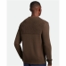 Herren Sweater ohne Kapuze Lyle & Scott V1-Crew Olive