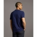 Pánske tričko s krátkym rukávom Lyle & Scott V1-Plain  Námornícka modrá Muž