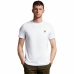 Vyriški marškinėliai su trumpomis rankovėmis Lyle & Scott V1-Plain Balta Vyras