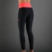 Leggings de Sport pour Femmes Endless Noir Fuchsia