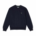 Herren Sweater ohne Kapuze Lacoste Dunkelblau