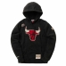 Felpa con Cappuccio Unisex Mitchell & Ness Chicago Nero