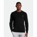 Herren Sweater ohne Kapuze Lyle & Scott V1-Crew Schwarz