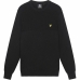 Herren Sweater ohne Kapuze Lyle & Scott V1-Crew Schwarz